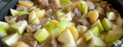 рагу из свинины с яблоками. Шаг 10