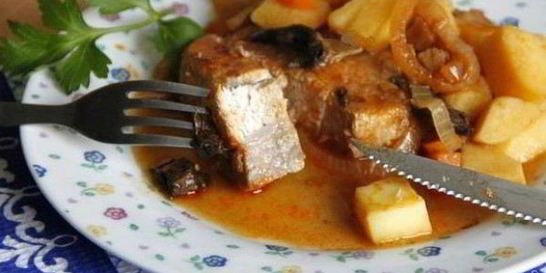 Рагу из свинины