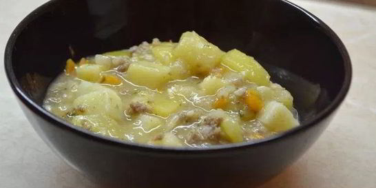 Рагу овощное с фаршем