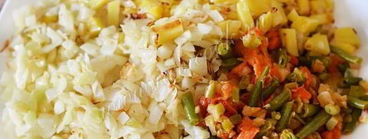 рагу с кунжутной пастой. Шаг 4