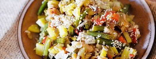 рагу с кунжутной пастой. Шаг 6