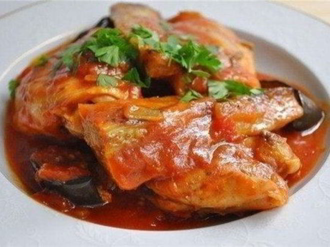 Рецепт рагу с куриной грудкой и белыми грибами