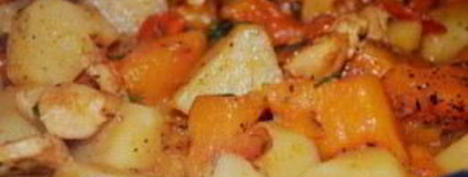 рагу с курицей в мультиварке. Шаг 7