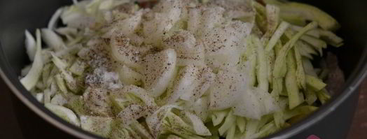 рагу с мясом в мультиварке. Шаг 8