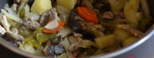 рагу с мясом в мультиварке. Шаг 9