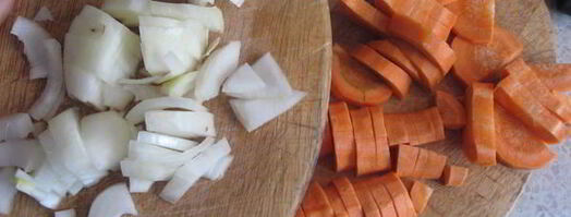 рагу с соевыми бобами в чугунке. Шаг 5