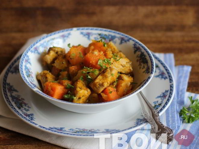 Рецепт рагу с тыквой