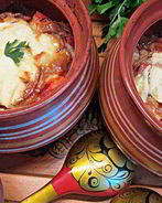 Рыбное рагу в горшочках