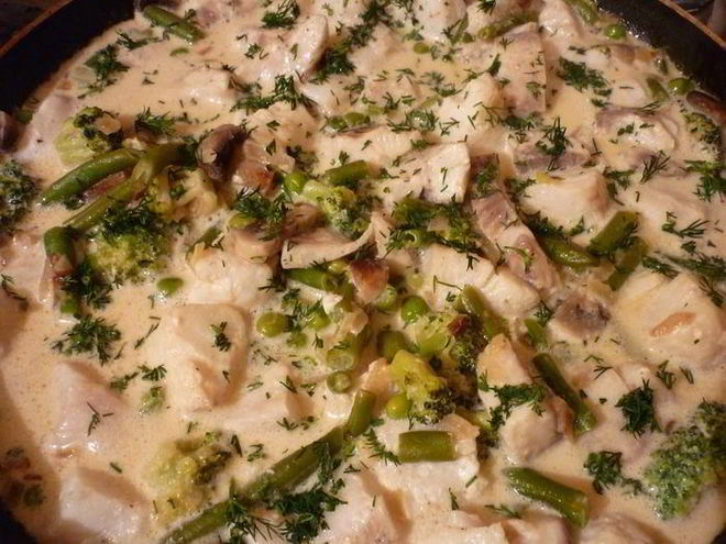 Рецепт рыбного рагу