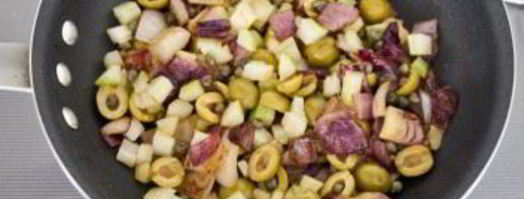 сицилийское овощное рагу капоната. Шаг 4