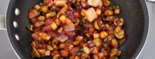 сицилийское овощное рагу капоната. Шаг 5