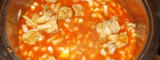 свиное рагу с морковью и булгуром. Шаг 11