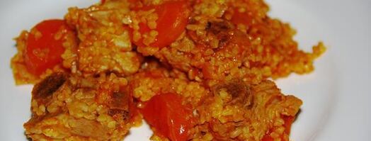 свиное рагу с морковью и булгуром. Шаг 15