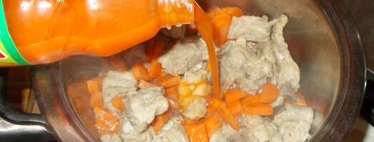 свиное рагу с морковью и булгуром. Шаг 7