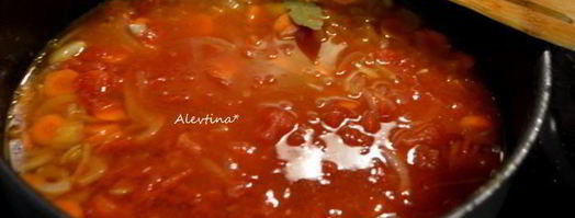 свиное рагу с перловкой и клюквой. Шаг 3