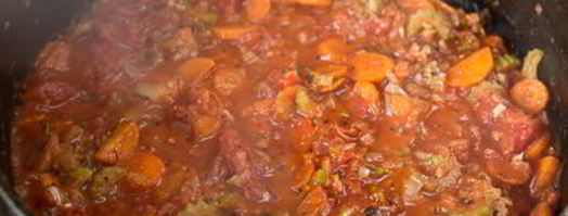 томатное рагу из морепродуктов. Шаг 9