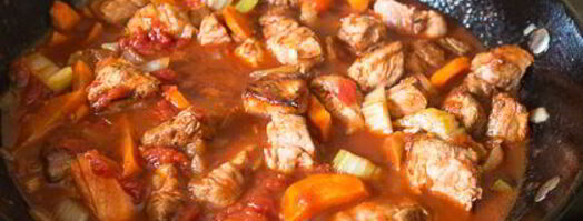 весеннее рагу из свинины. Шаг 9