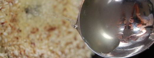 дважды мускатное ризотто с креветками. Шаг 9