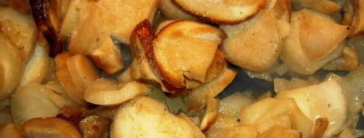 гречневое ризотто с белыми грибами. Шаг 2