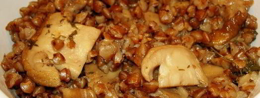 гречневое ризотто с белыми грибами. Шаг 3