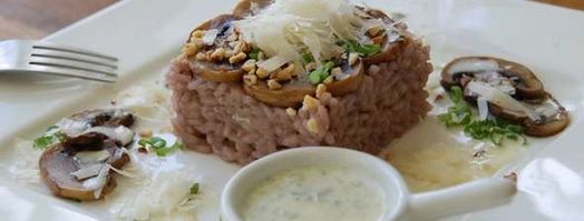 красное ризотто с горгонцоловым соусом. Шаг 25