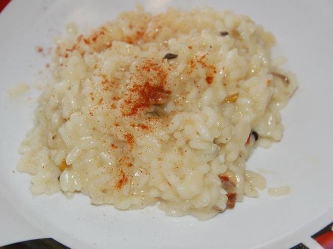 Рецепт нежного ризотто