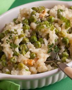 Ризи е бизи — ризотто с зеленым горошком