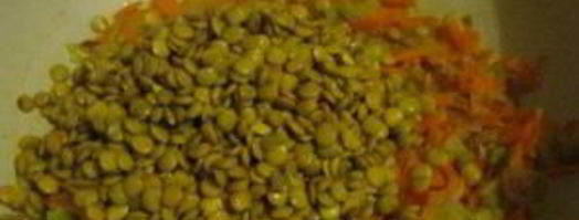 ризотто из чечевицы. Шаг 3