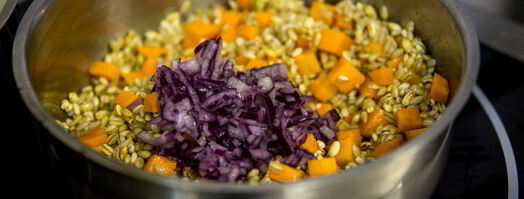 ризотто из перловки с овощами. Шаг 4