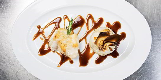 Ризотто по-корсикански с морским чертом