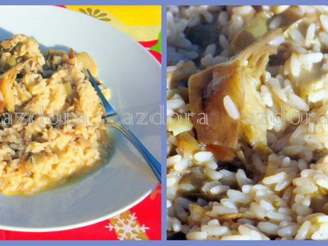 Рецепт ризотто с артишоками