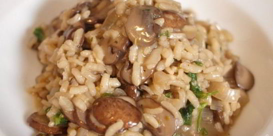 Ризотто с белыми грибами