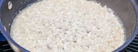 ризотто с говядиной и вешенками. Шаг 3