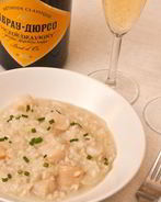 Ризотто с гребешками