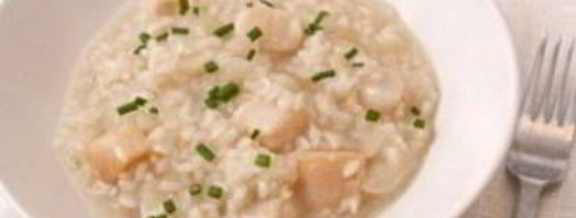 ризотто с гребешками. Шаг 7