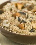 Ризотто с грибами и пармезаном