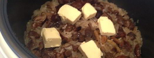 ризотто с грибами в мультиварке. Шаг 5