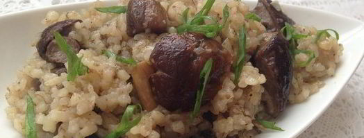 ризотто с грибами в мультиварке. Шаг 7