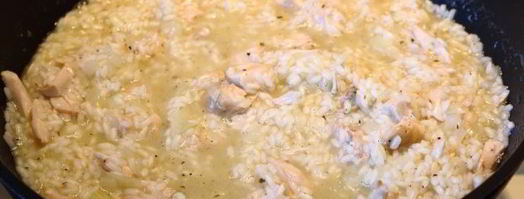 ризотто с индейкой. Шаг 16