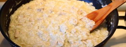 ризотто с индейкой. Шаг 19