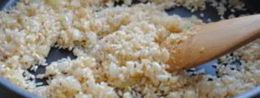 ризотто с кабачками и помидорами. Шаг 2