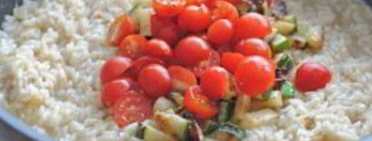 ризотто с кабачками и помидорами. Шаг 5