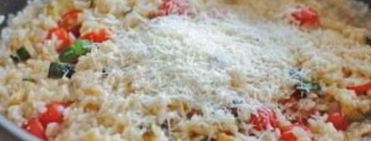 ризотто с кабачками и помидорами. Шаг 6