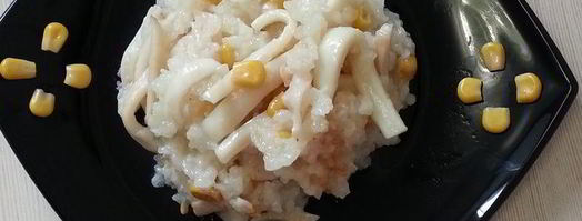 ризотто с кальмарами. Шаг 5