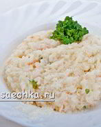 Ризотто с крабами