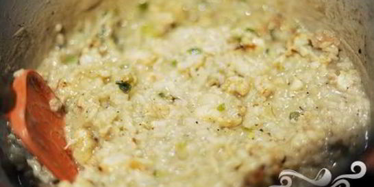 Ризотто с креветками