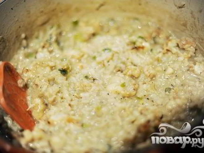 Рецепт ризотто с креветками