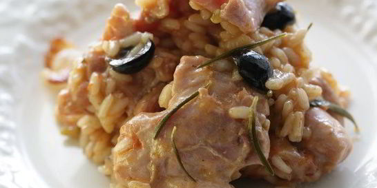 Ризотто с кроликом