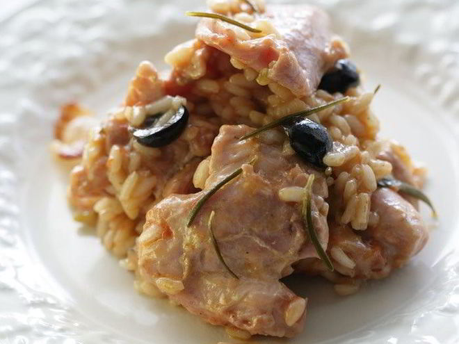 Рецепт ризотто с кроликом