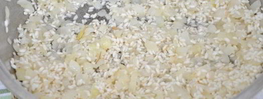 ризотто с курицей и пармезаном. Шаг 6